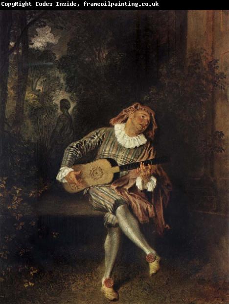 Jean-Antoine Watteau Mezzetin